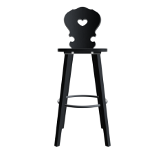 BA 2 F Barhocker Esche schwarz