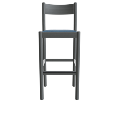 Esche greige mit Sitzpolster