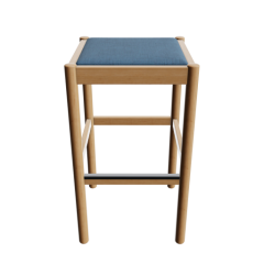 LA 17- 1 Esche eichefarben mit Sitzpolster